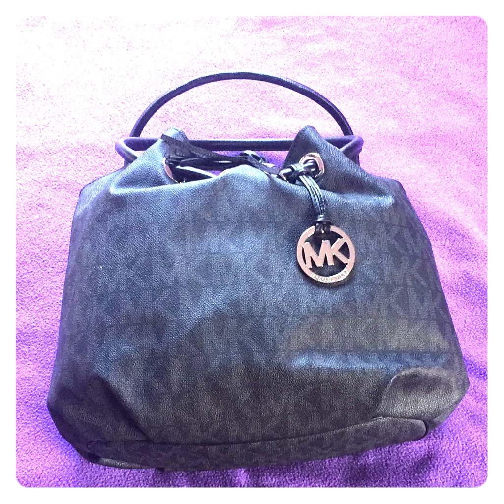 Michael Kors Black Logo Tote